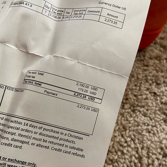 Lava w/ rime stones - Picture 5 of 6